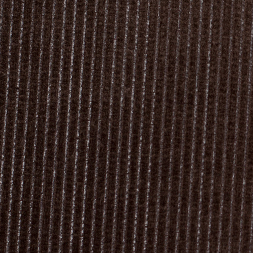 Brown Ribbed Velvet
