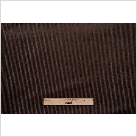 Brown Ribbed Velvet