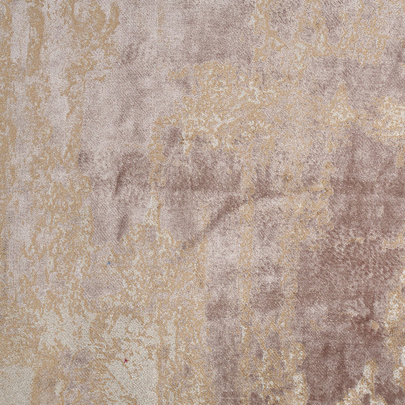 Metallic Opal Gray Abstract Velvet