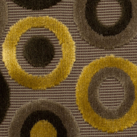 Green Geometric Velvet