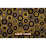 Green Geometric Velvet