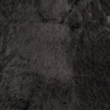 Charcoal Printed Faux Pony Hair