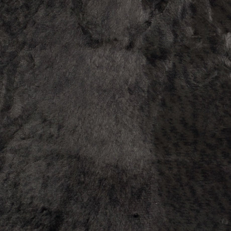 Charcoal Printed Faux Pony Hair
