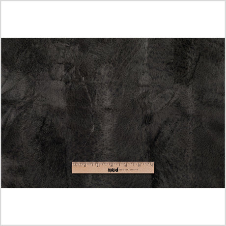 Charcoal Printed Faux Pony Hair