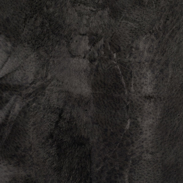 Charcoal Printed Faux Pony Hair