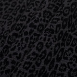 Pewter/Black Jaguar Printed Novelty Knit