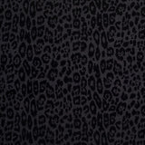 Pewter/Black Jaguar Printed Novelty Knit
