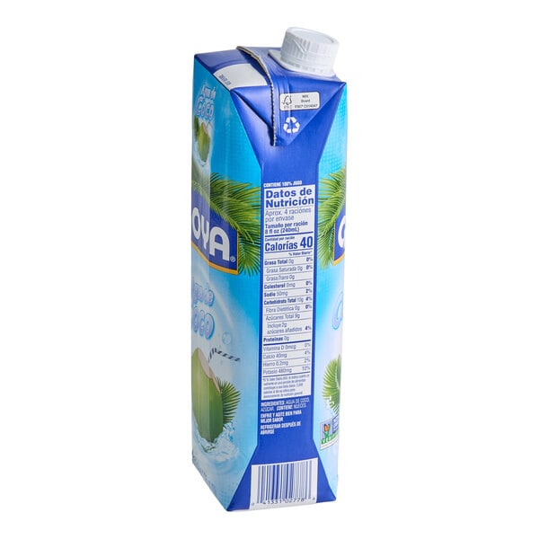 Goya 33.8 fl. oz. Coconut Water - 12/Case