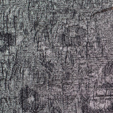 Black/White/Silver Metallic Polyester-Nylon Brocade