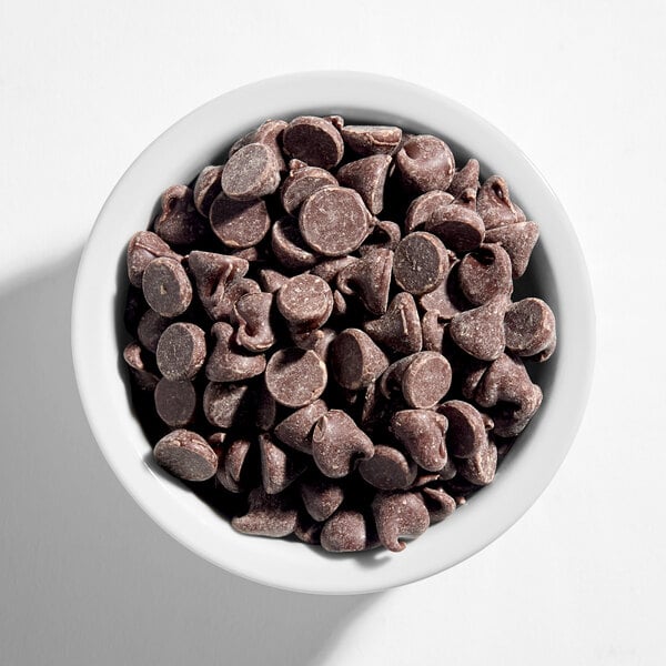 Ghirardelli Semi-Sweet Chocolate 1M Baking Chips 5 lb. - 2/Case