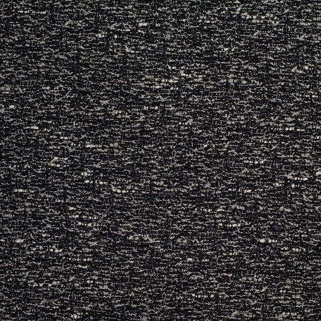 Italian Black/White Metallic Wool Woven