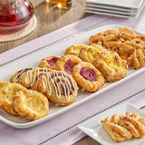 Gourmand Pastries Ready-to-Bake Mini Danish Pastry Assortment 1.48 oz. - 120/Case