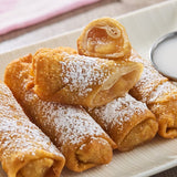 Finger Food Products Apple Pie Dessert Log Egg Roll 2 oz. - 72/Case