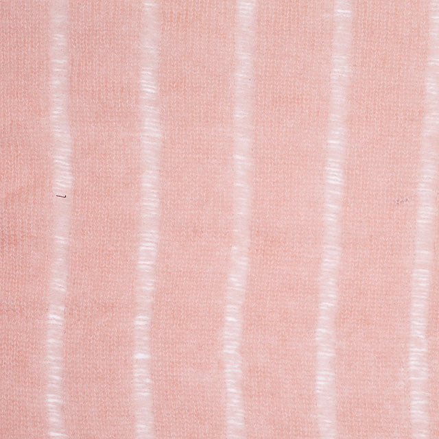 Seashell Pink Loosely Knit Wool-Mohair