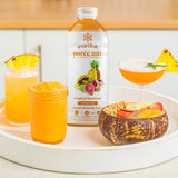 Smartfruit Tropical Harmony 100% Fruit Puree Beverage Mix 48 fl. oz. - 6/Case