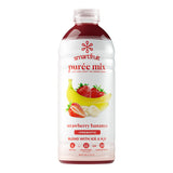 Smartfruit Strawberry Bananza 100% Fruit Puree Beverage Mix 48 fl. oz. - 6/Case