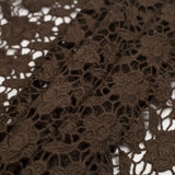 Cypress Green Novelty Polyester Guipure Lace