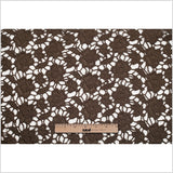Cypress Green Novelty Polyester Guipure Lace