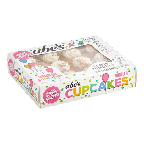Abe's Vegan Vanilla Mini Cupcake 12.5 oz. - 144/Case