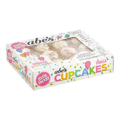 Abe's Vegan Vanilla Mini Cupcake 12.5 oz. - 144/Case