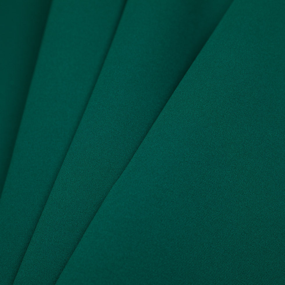Tango Red/Alpine Green Double-Faced Neoprene/Scuba Fabric