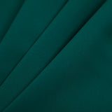 Gravel Gray/Forest Green Double-Faced Neoprene/Scuba Fabric