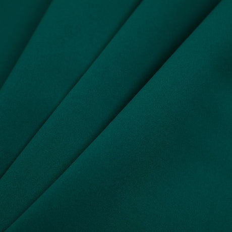 Gravel Gray/Forest Green Double-Faced Neoprene/Scuba Fabric
