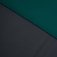 Gravel Gray/Forest Green Double-Faced Neoprene/Scuba Fabric