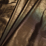Metallic Black/Gold Cotton-Poly Lawn