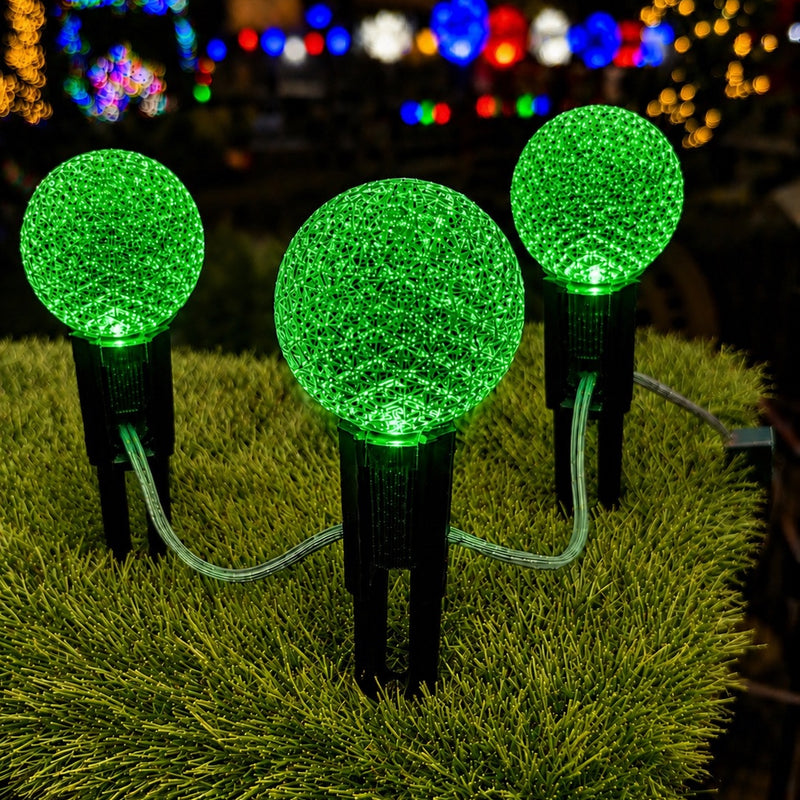 G50 Wonderful LED SMD Bulb (25 bulbs/bag) - Faceted, Green