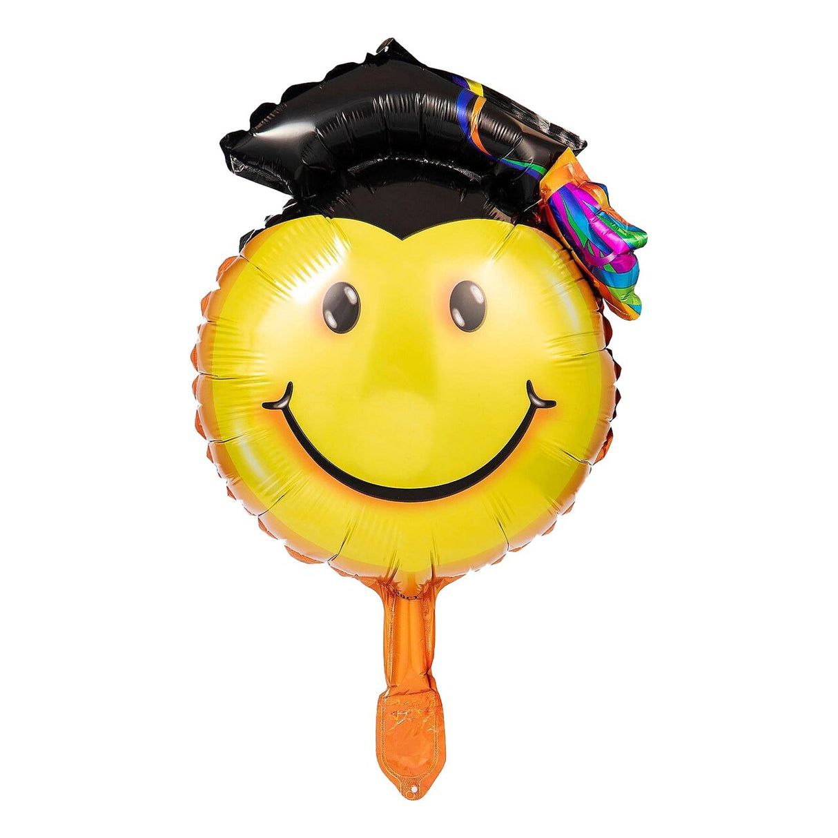Creative Converting Graduation Smiley Face Foil Balloons – 3ct
