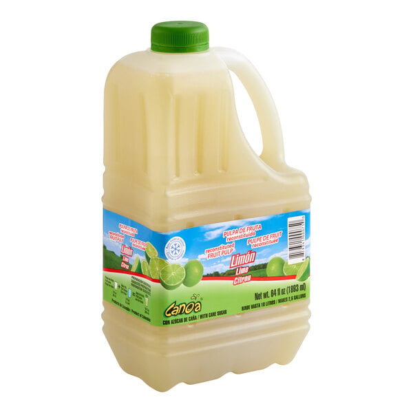 Canoa Limon / Lime Puree 64 fl. oz. - 3/Case