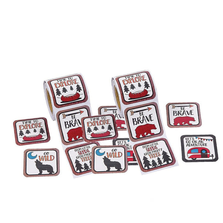 Classroom Adventure Sticker Roll 100 Pieces