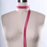 3 Yards Magenta or Taffy Pink Stretch Bias Fold Over Elastic Trim 5/8"