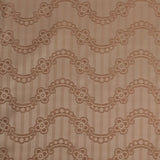 Nougat/Hazel Floral Striped Acetate Lining