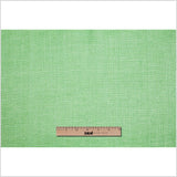 Italian Grass Green Raffia-Like Novelty Woven