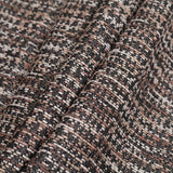 Metallic Black/Brown/White Abstract Novelty Woven