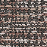 Metallic Black/Brown/White Abstract Novelty Woven