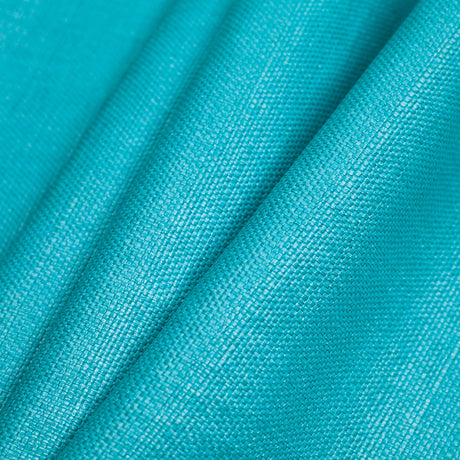 Italian Blue Curacao Raffia-Like Novelty Woven