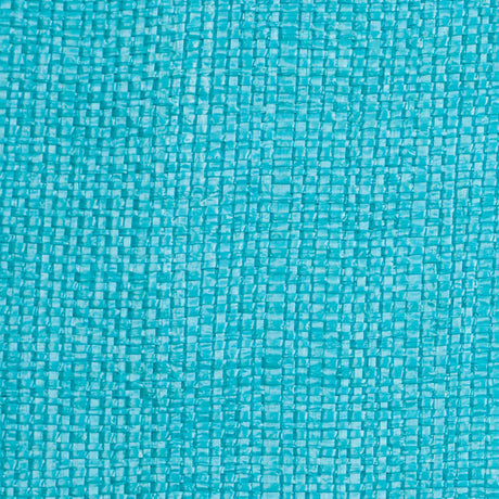 Italian Blue Curacao Raffia-Like Novelty Woven