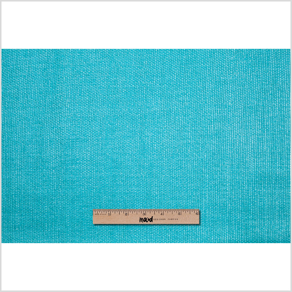 Italian Blue Curacao Raffia-Like Novelty Woven