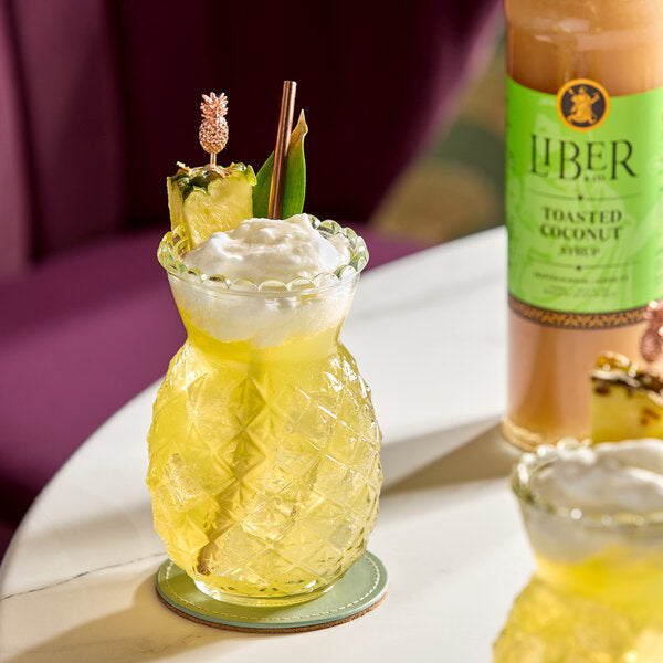 Liber & Co Toasted Coconut Syrup 750 mL - 6/Case
