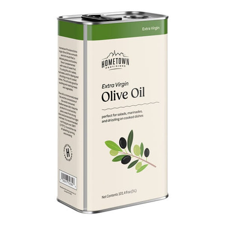 Hometown Provisions Extra Virgin Olive Oil 3 Liter - 4/Case