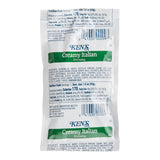 Ken's Foods 1.5 oz. Creamy Italian Dressing Packet - 60/Case