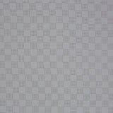 White Perforated Italian Silk Crepe de Chine