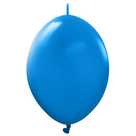 Latex Balloons 6 Inch K-Link Blue