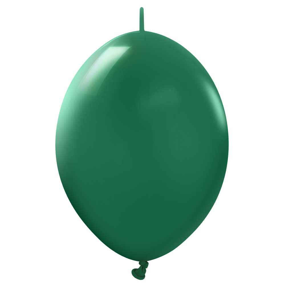 Latex Balloons 6 Inch K-LINK Dark Green
