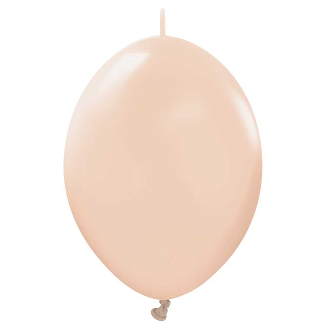 Latex Balloons 6 Inch Kalisan K-Link Blush
