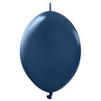 Latex Balloons 6 Inch Kalisan K-Link Navy