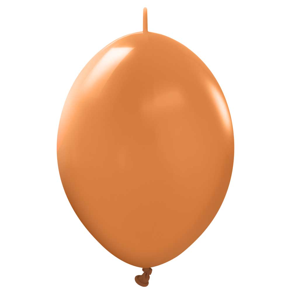 Latex Balloons 6 Inch Kalisan K-Link Caramel Brown